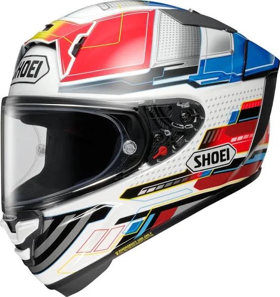 Shoei X-SPR Pro Proxy TC-10 Helmet Red Blue