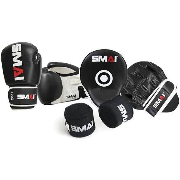 Essentials Boxing Starter Set | Boxing/Kickboxing/MMA | SMAI 14oz