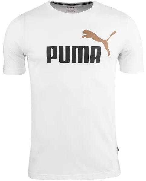 Puma Ess+ 2 Col Logo Tee Mens