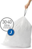 simplehuman Code J Custom Fit Liners 60pk