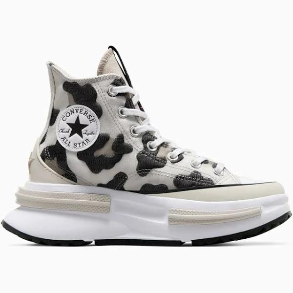 Converse Run Star Legacy CX Hi Sneakers in Leopard print-White