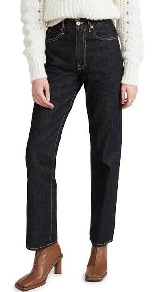 SLVRLAKE Black London Straight Jeans