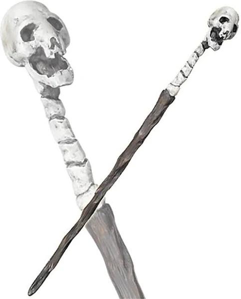 Harry Potter Death Eater Character Wand - Skull