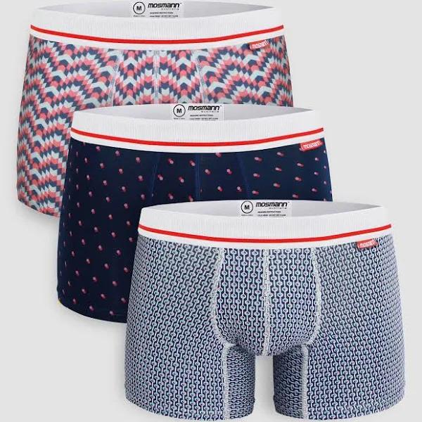 3-Pack Mens Bamboo Trunks - Osiris L