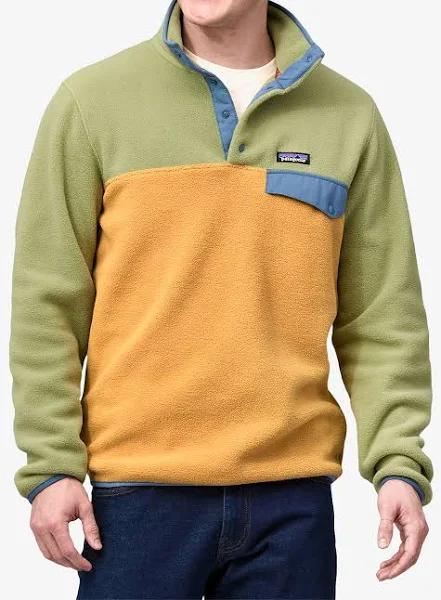 Patagonia Men's Lightweight Synchilla Snap-T Pullover - Pufferfish Gold / M