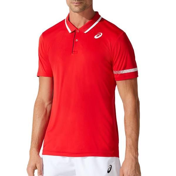 ASICS Court Polo - Classic Red L