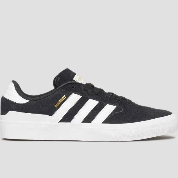 Adidas Busenitz Vulc II Shoes Black / White / Gum 5.5 - Men Skateboarding,Lifestyle Trainers