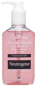 Neutrogena Oil Free Acne Wash Pink Grapefruit Cleanser 175ml