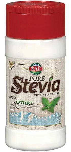 Kal Pure Stevia Extract Powder - 1.3 oz canister