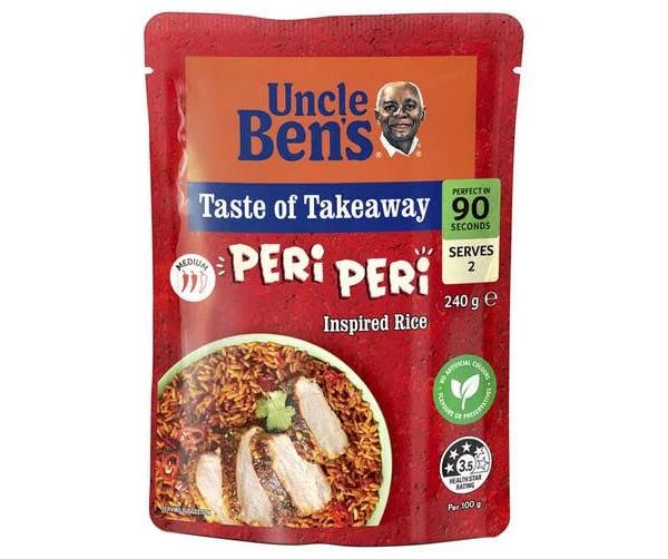 Ben's Taste of Takeaway Peri Peri Rice Pouch