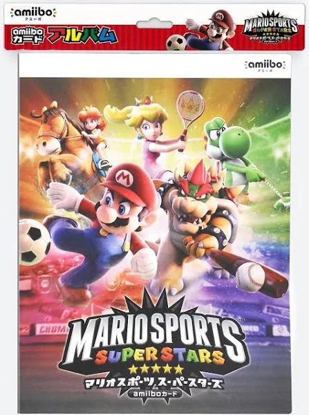 Max Games Amiibo Card Album Mario Sports Superstars Japan