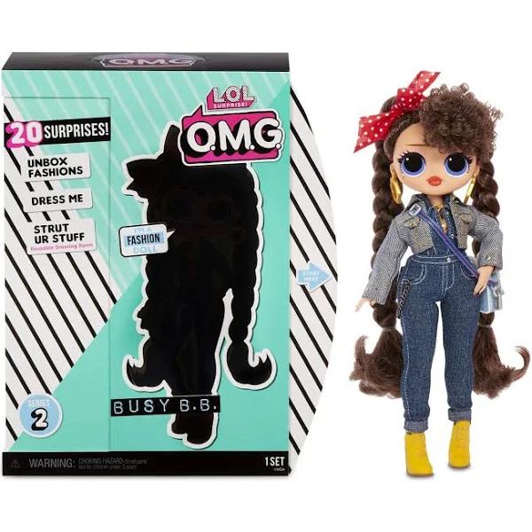 L.O.L. Surprise! O.M.G. Busy B.B. Fashion Doll With 20 Surprises