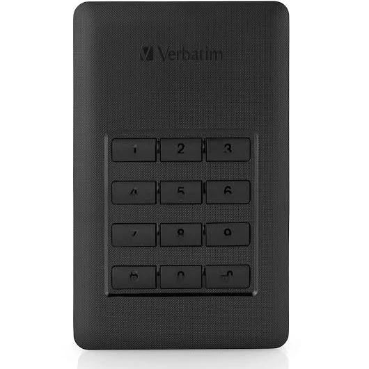 Verbatim Store 'n' Go Secure Portable HDD with Keypad Access 2TB