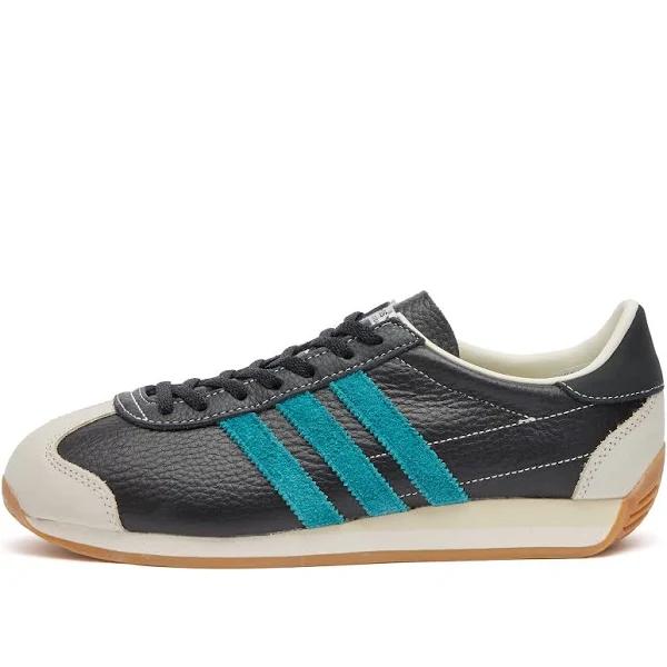 Adidas Originals Country OG Sneakers in Black and Teal