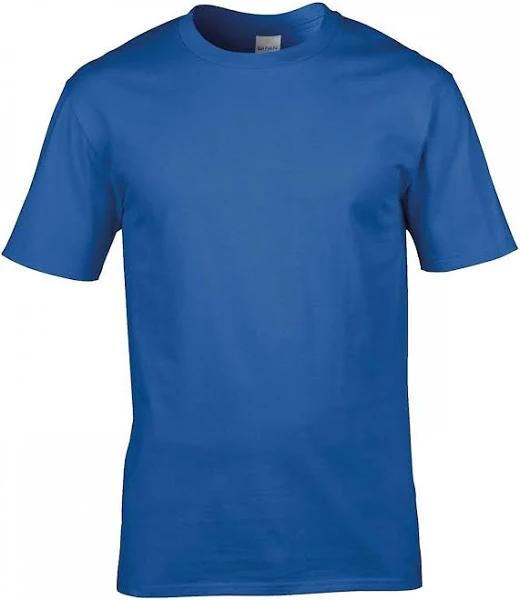 Men's Gildan Premium Cotton Ring Spun T Shirt 4100 Royal 2XL