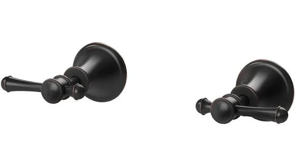 Phoenix Nostalgia Lever Wall Top Assemblies - Antique Black