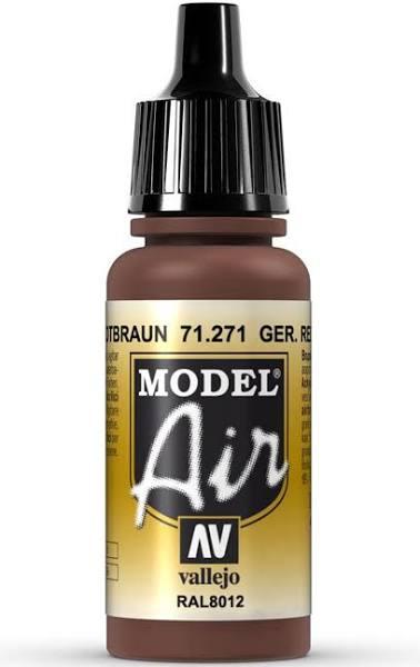 Vallejo Model Air - German Red Brown 17 ml