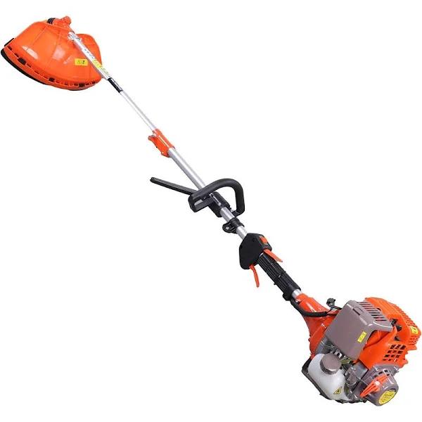 4 Stroke Whipper Snipper Straight Shaft Line Trimmer 31CC Pole Brush Cutter