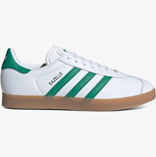 Adidas Gazelle (White / Green / Gum)