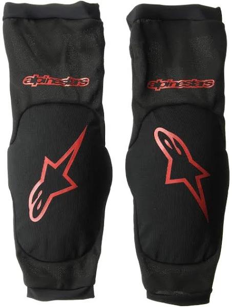 Alpinestars Mens Paragon Plus Elbow Protector Black Red XS