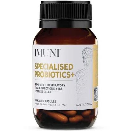 IMUNI Specialised Probiotics+ (30 Capsules)