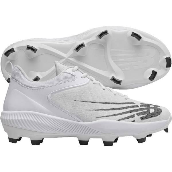 New Balance FuelCell 4040v6 2E Fit Moulded Cleats - White 8