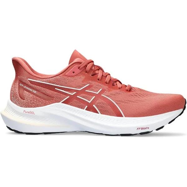 ASICS GT-2000 12 Running Shoes Red White Women - 37