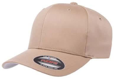 Flexfit Wooly Combed Cap Mens in Khaki Beige M-XL