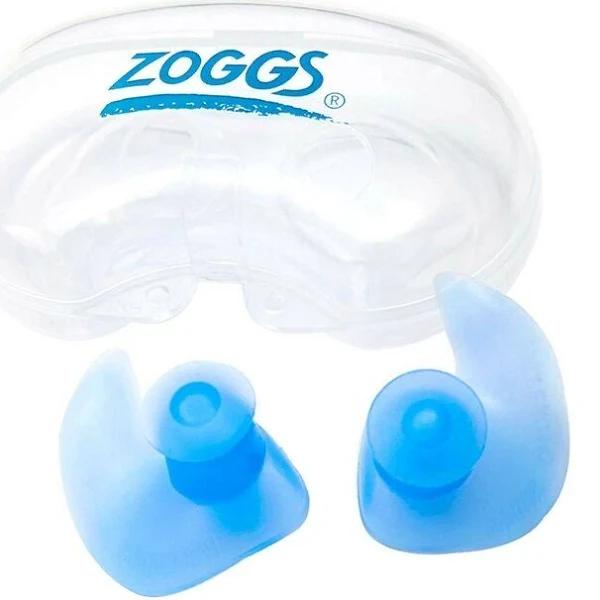 Zoggs 300659-400 Aqua Plugz - Hypo-allergenic Silicone Ear PlugsBlue