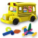 Cocomelon School Bus Fun Bricks Set