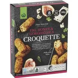 Woolworths Fig, Honey & Gorgonzola Croquette 240g