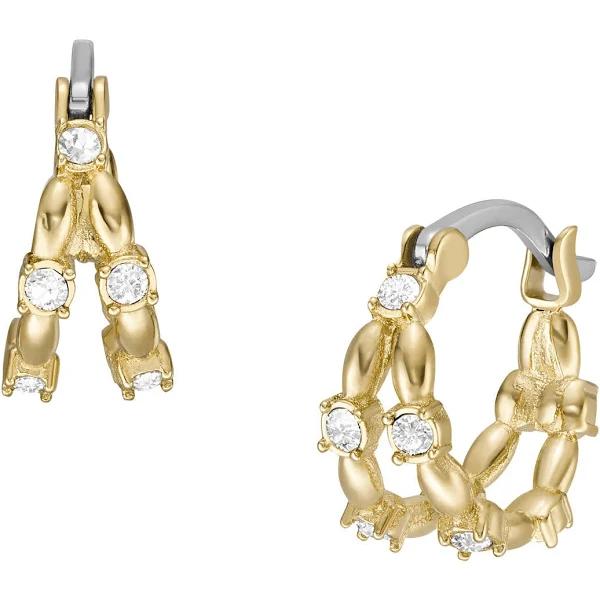 Fossil Fashion Gold Earring JF04376710 - AfterPay & zipPay Available