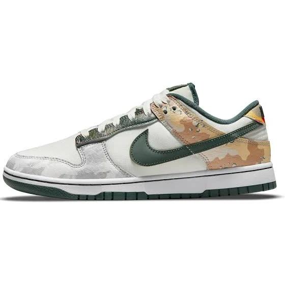 Nike Dunk Low SE Sail Multi Camo