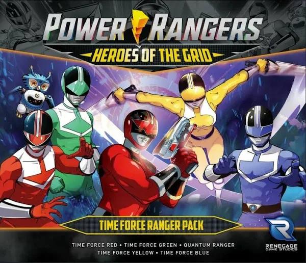 Power Rangers - Heroes of The Grid Time Force Ranger Pack