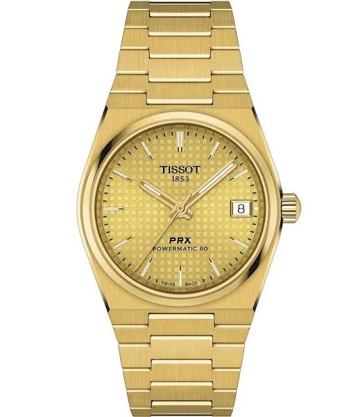 Tissot PRX 35mm Powermatic 80 - Gold