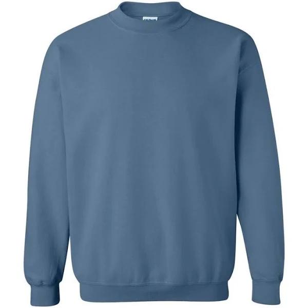 Gildan Heavy Blend Unisex Adult Crewneck Sweatshirt (Indigo Blue) (M)