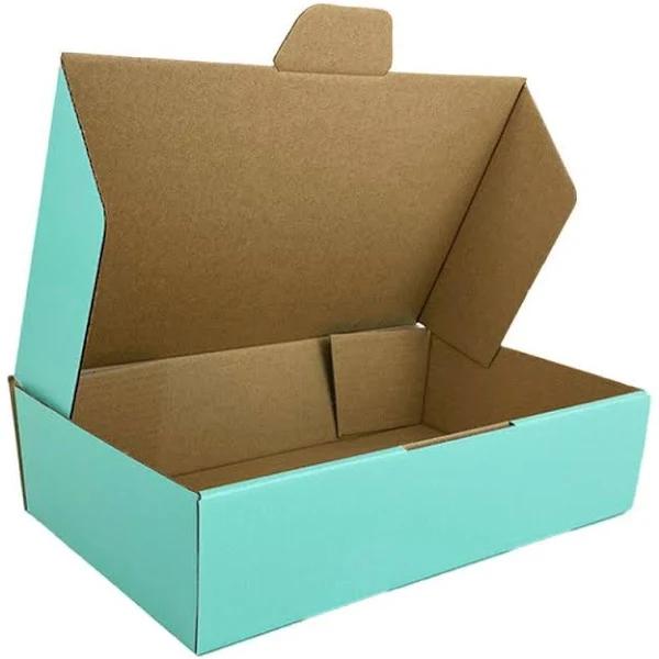 Mailing Box - 240 x 150 x 60mm - Mint Blue - 100pcs