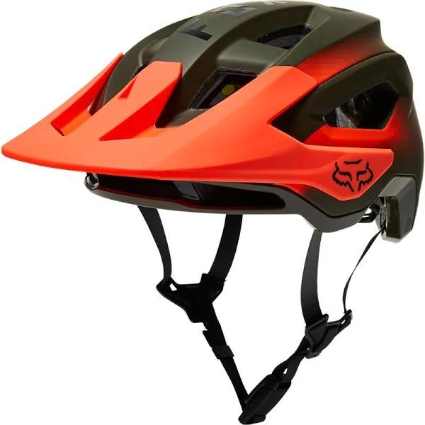 Fox Racing Speedframe Pro Fade MTB Helmet - Olive - LG