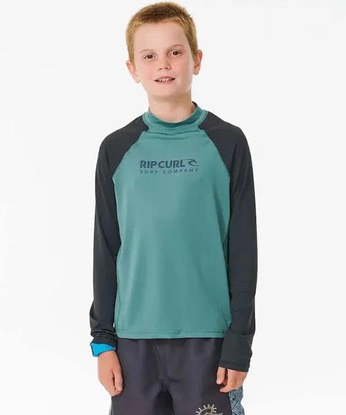 Rip Curl Teen Boys Shock UV Long Sleeve Rash Vest