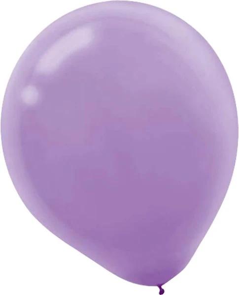 Latex Balloons 12cm 50 Pack - Lavender