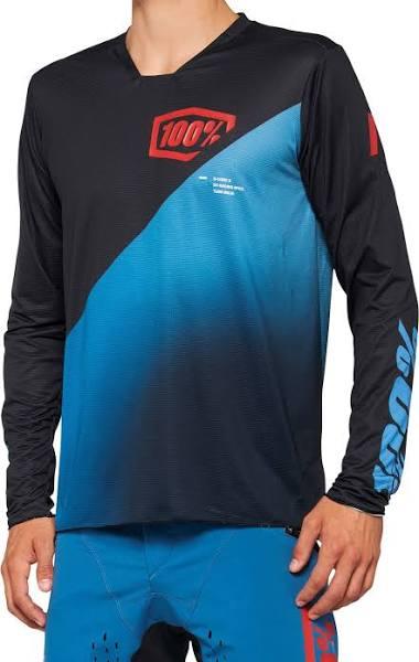 100 Percent R-Core x Jersey Black/Slate Blue