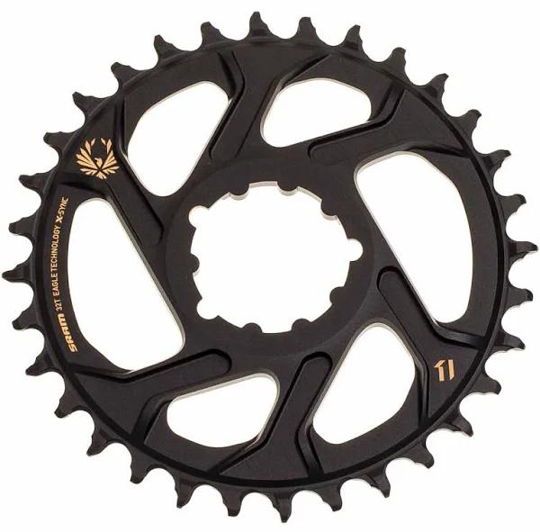 SRAM Eagle X-Sync 12S Direct Mount Boost Chainring Gold 32T