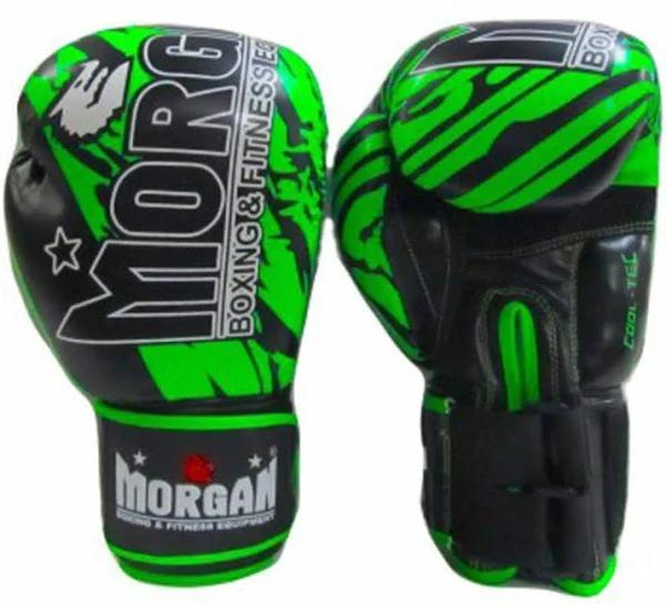 Morgan BKK Ready Boxing & Muay Thai Gloves [8Oz Fluro Green]