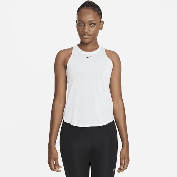 Nike Womens Dri-FIT One Standard Tank White M