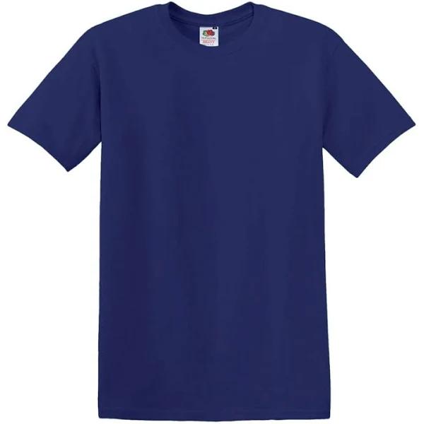 Valueweight Tee Royal Blue - Fruit of The Loom SS030 - Size S