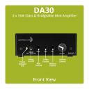 Dayton Audio DA30 Mini Stereo 1/2 Channel 15W Class-D Amplifier