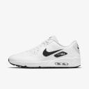 Nike Air Max 90 G Golf Shoes - White/Black