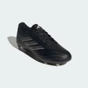 adidas-Copa Pure II League Firm Ground Boots-Kids-Core Black / Carbon / Grey One-4