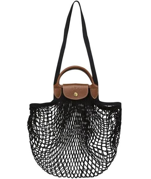 Longchamp Le Pliage Filet Tote Bag 10121HVH Black - OS