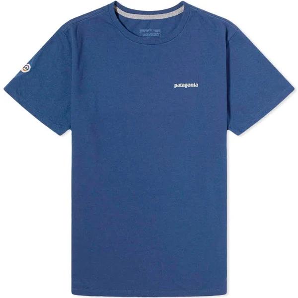 Patagonia Fitz Roy Icon Responsibili-Tee - Lagom Blue / M